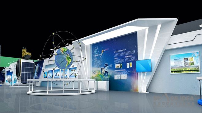 中國航天事業(yè)60年輝煌成就 科技成果展覽館策劃與布展設(shè)計
