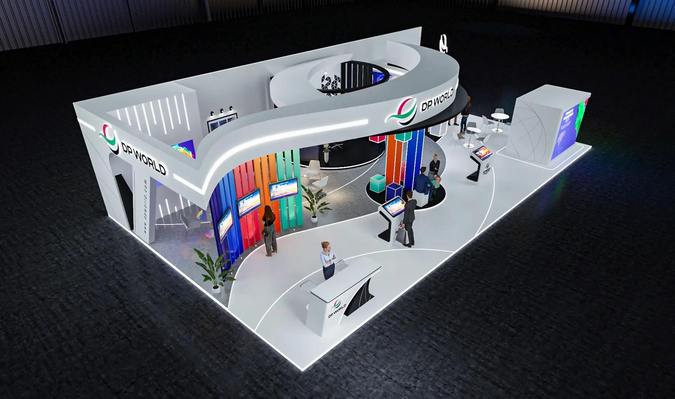 深圳廣州展覽會(huì)展臺設(shè)計(jì)策劃搭建效果圖欣賞